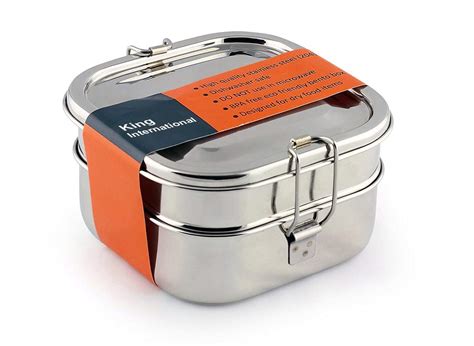 steel tiffin box square india|tiffin box price in india.